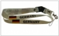 Halsband Schlüsselband Germany weiß Art.F1015,2