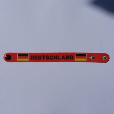 Armband Deutschland rot Art. F1007,6