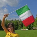 Italien Schwenkfahne 30x45cm Art. F2003,3