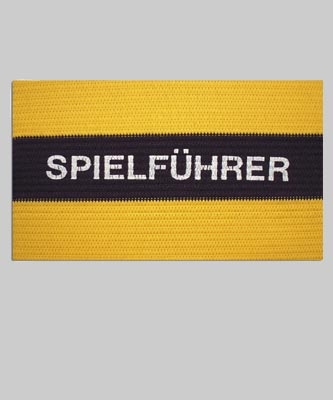 Spielführerbinde gelb schwarz gelb Art.3301,5